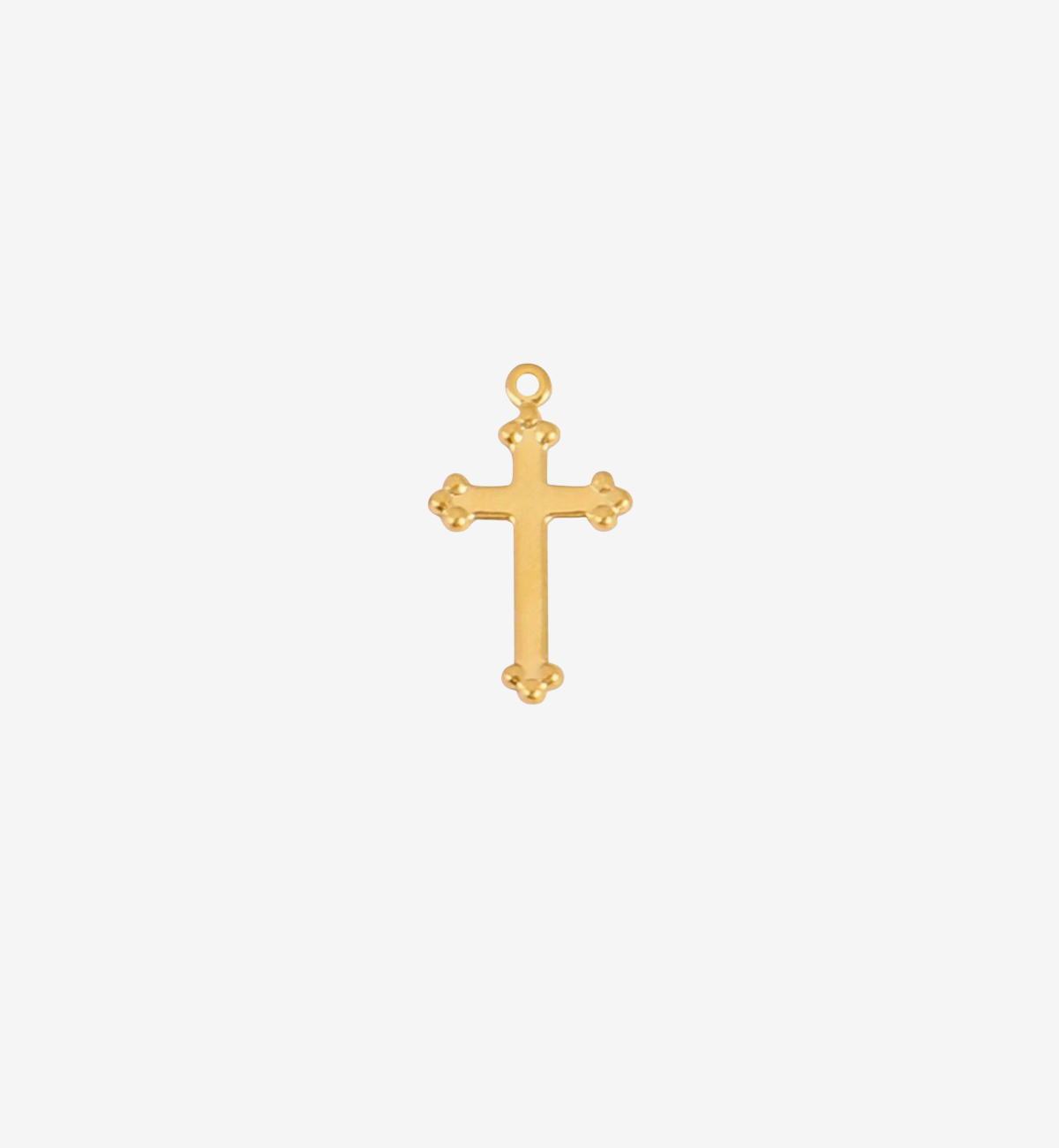 Eternal Faith Cross Charm