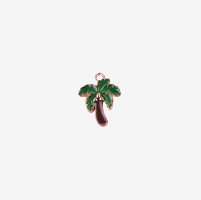 "Tropical Breeze" Palm Tree Charm