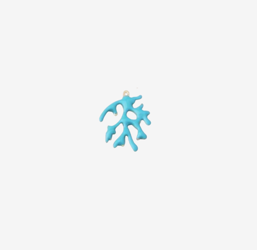 Aqua Coral Charm